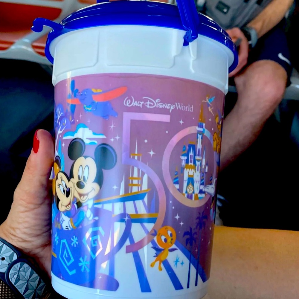 Walt Disney World 50th Anniversary Popcorn bucket - Picture 1 of 2